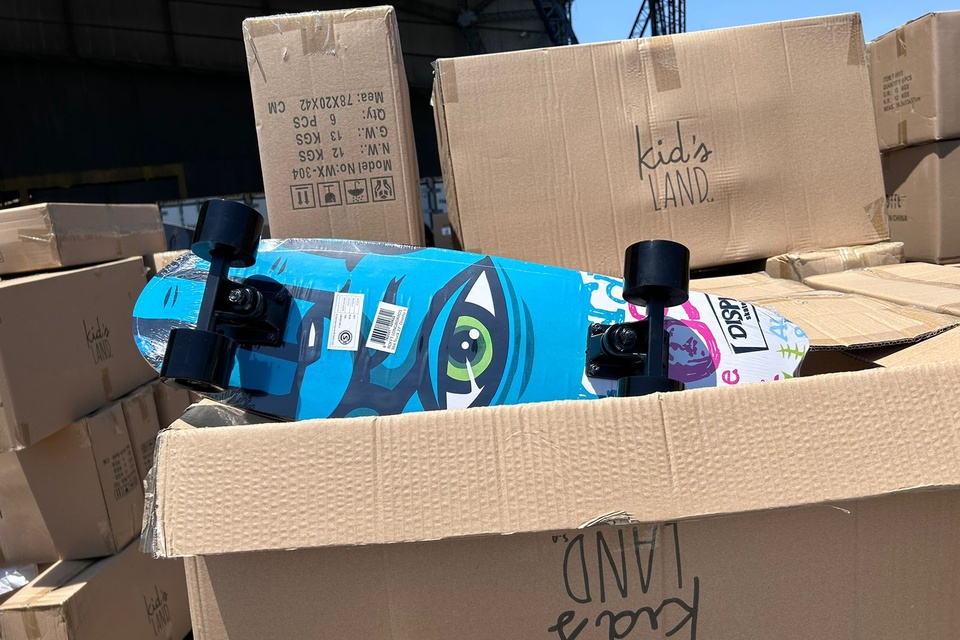 La Aduana secuestró la mercadería.