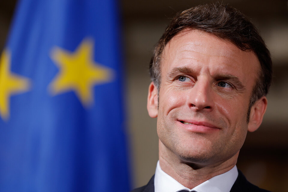 Emmanuel Macron. (Fuente: AFP)