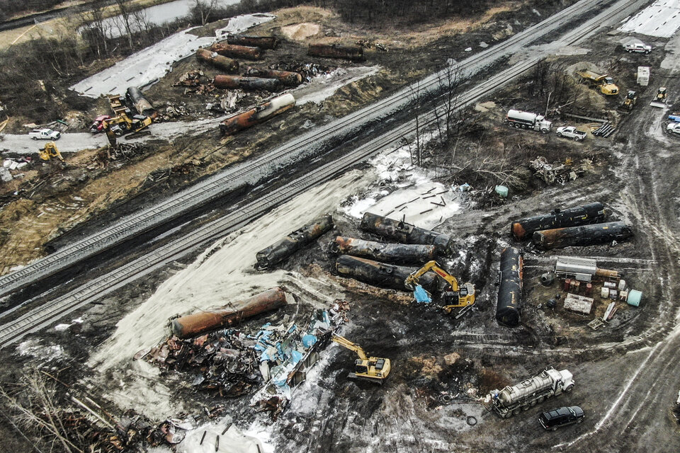 El lobby ferroviario frenó las regulaciones de seguridad causando el desastre ambiental (Fuente: EFE)