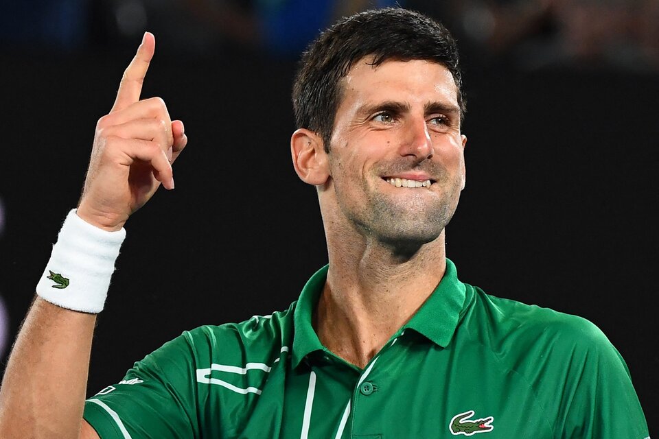 Novak Djokovic ya acumula 377 como número uno del mundo (Fuente: AFP)