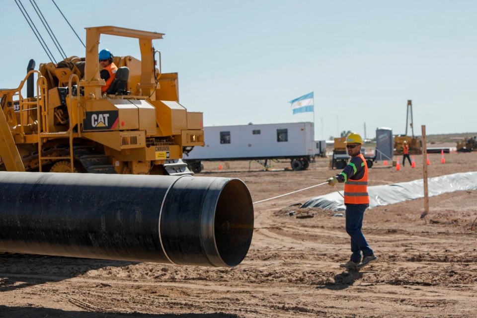 Enarsa tiene la concesión de transporte del gasoducto por 35 años.