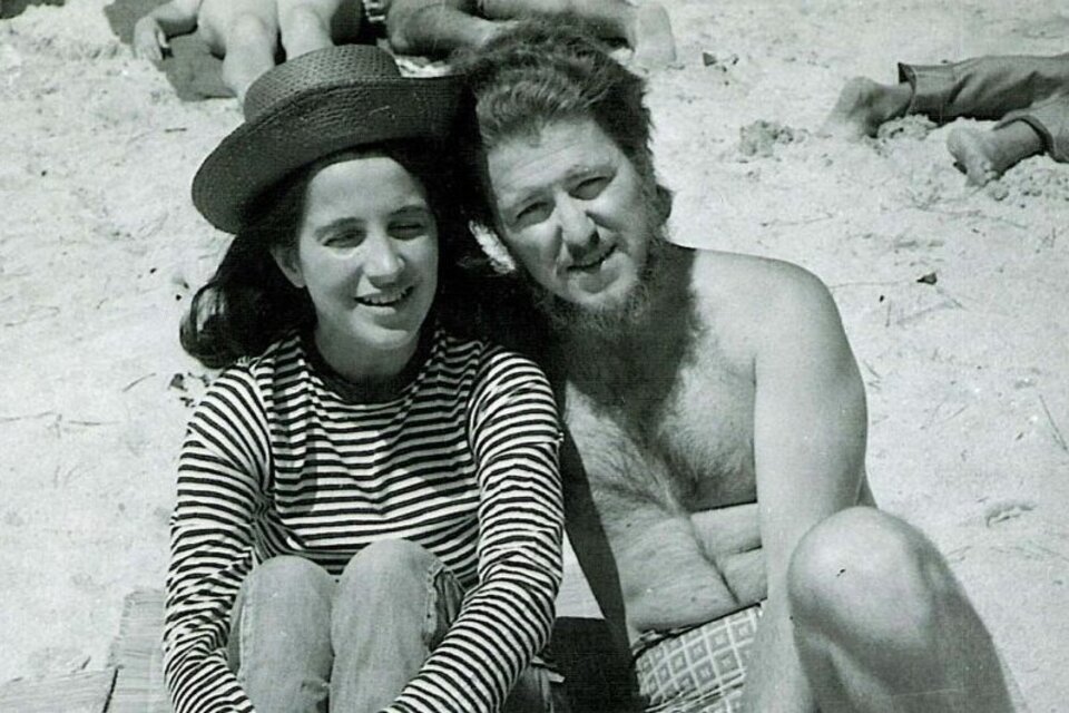Carlos Berger junto a esposa Carmen Hertz.