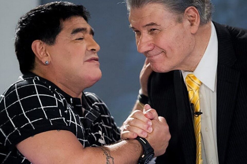 Maradona y Víctor Hugo, una dupla que se potenció con los años