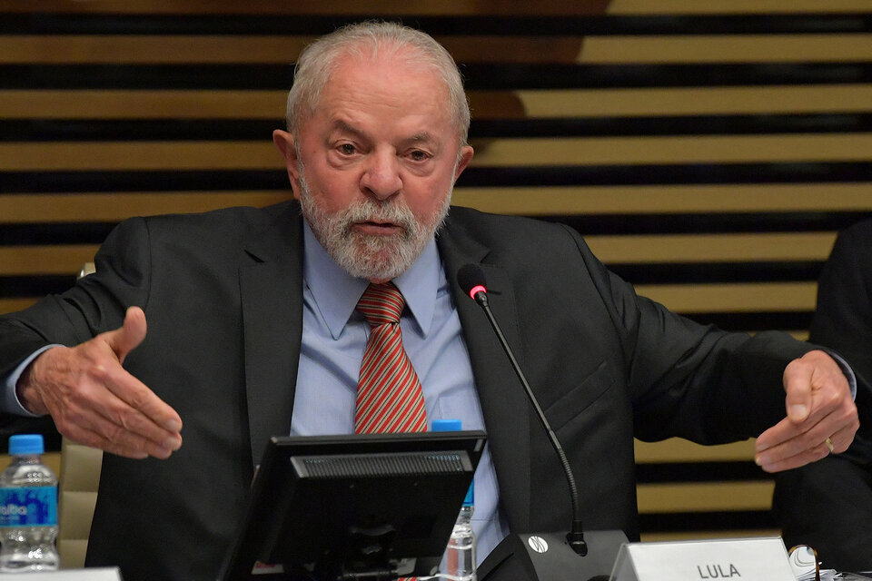 Lula convocó a los países neutrales a mediar en la guerra de Ucrania. (Fuente: AFP)