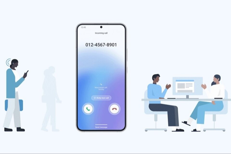 Bixby se renovará con una función que permitirá a los dueños de los celulares que su asistente virtual conteste los llamados por ellos mediante el uso de Inteligencia Artificial. (Foto: Samsung Newsroom)