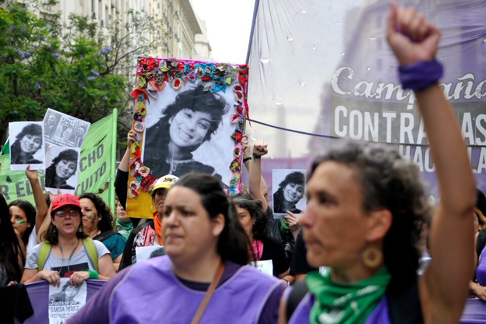 La indignación provocada por el primer juicio por la muerte de Lucía Pérez desembocó en el Primer Paro de Mujeres. (Fuente: Sandra Cartasso)
