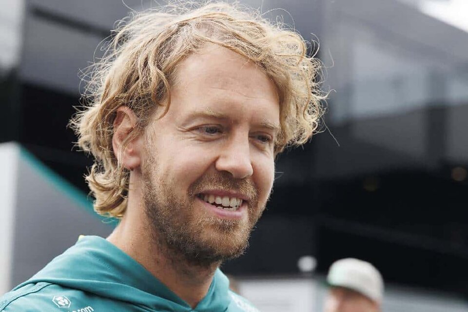 El alemán Sebastian Vettel sonríe (Fuente: AFP)