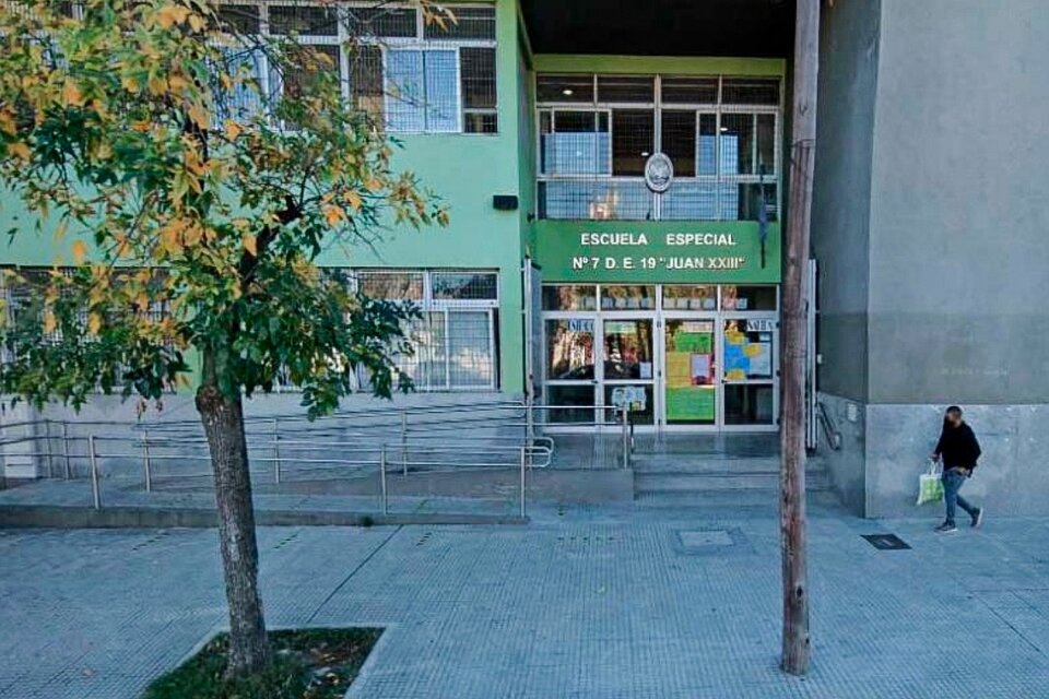La Escuela Especial N° 7 de Villa Soldati.