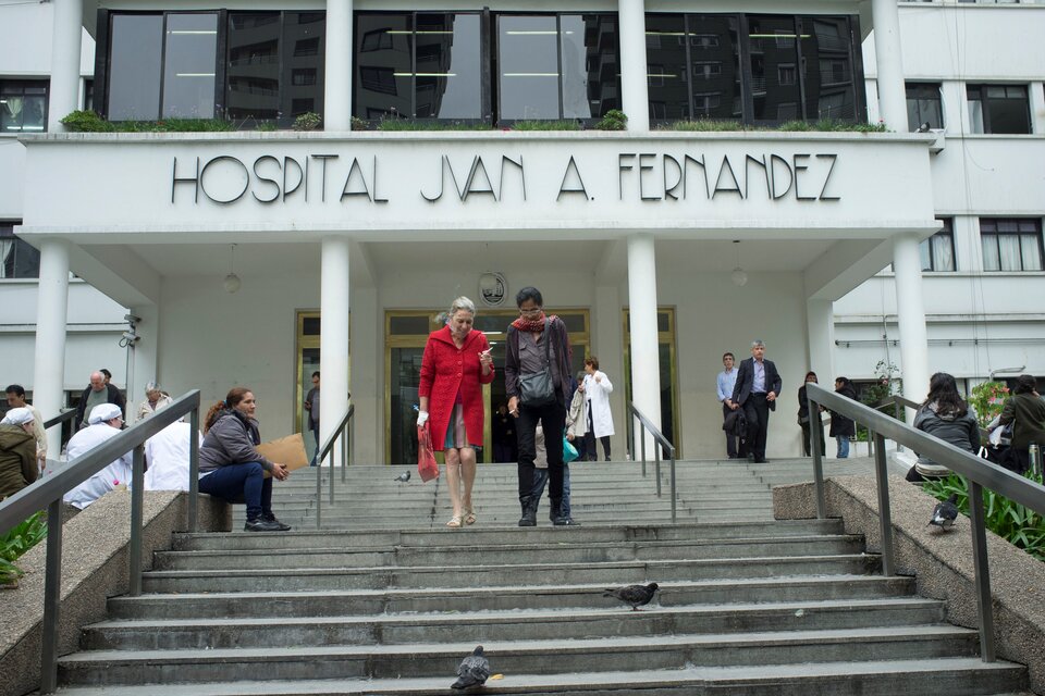 Profesionales de la Salud denunciaron una brutal agresión contra una médica de la UTI del Hospital Fernández el sábado pasado (Foto: NA).