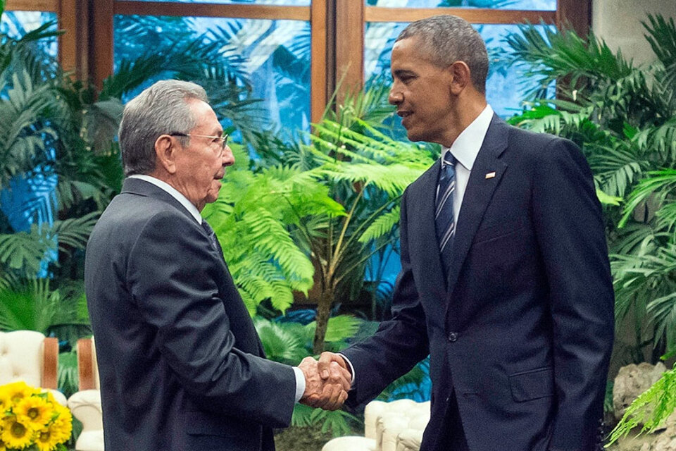Barack Obama visitó Cuba el 20 de marzo de 2016 (Fuente: Télam)