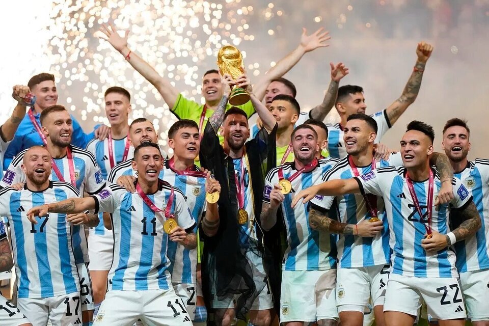 La selección argentina campeona en el Mundial Qatar 2022 celebrará en el Monumental su consagración. (Fuente: AFA)
