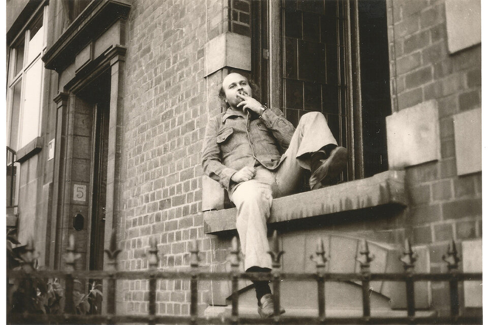 En la casa de la calle Palmerston, Bruselas, 1977.