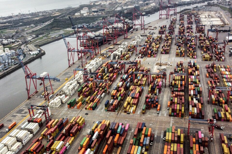 Los puertos grandes, lugar de paso de la droga hacia Europa (Fuente: AFP)