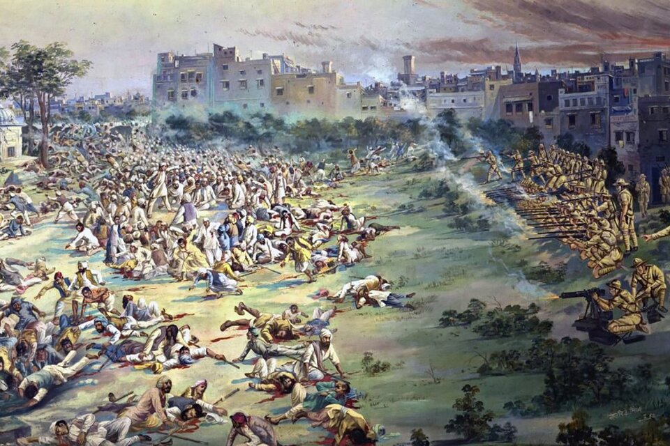 Masacre de Amritsar (India, 1919).
