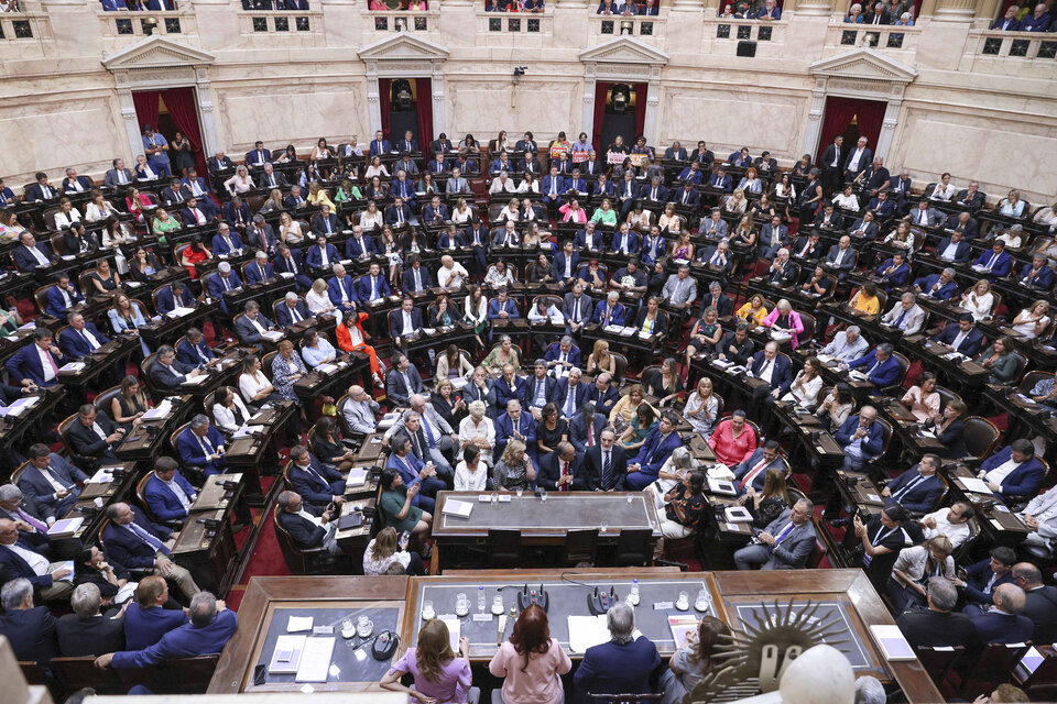 En la apertura de sesiones ordinarias, los jueces de la Corte recibieron críticas por parte del presidente, Alberto Fernández. (Fuente: NA)