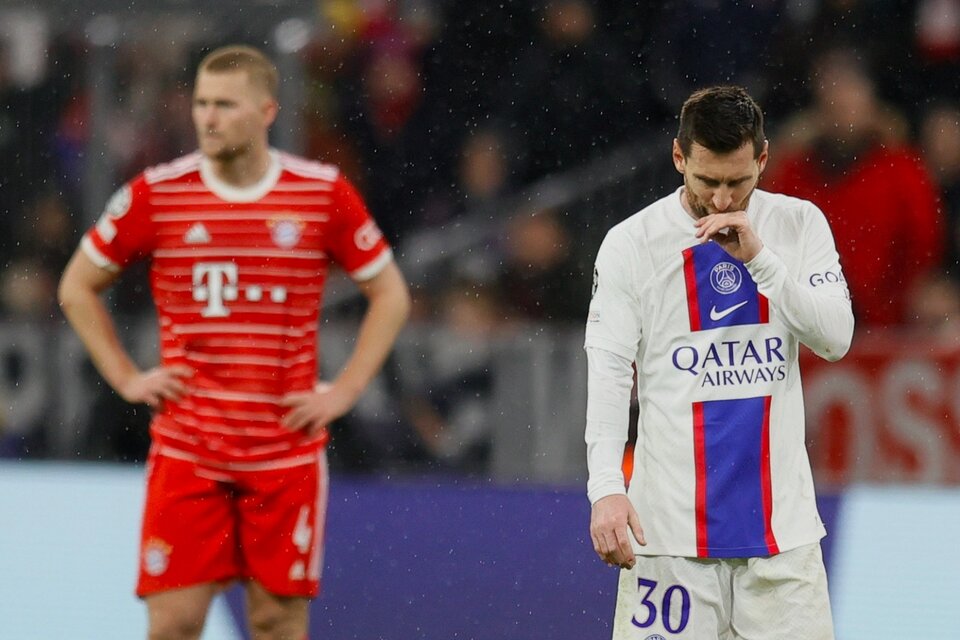Messi preocupado luego de la derrota en Alemania (Fuente: EFE)