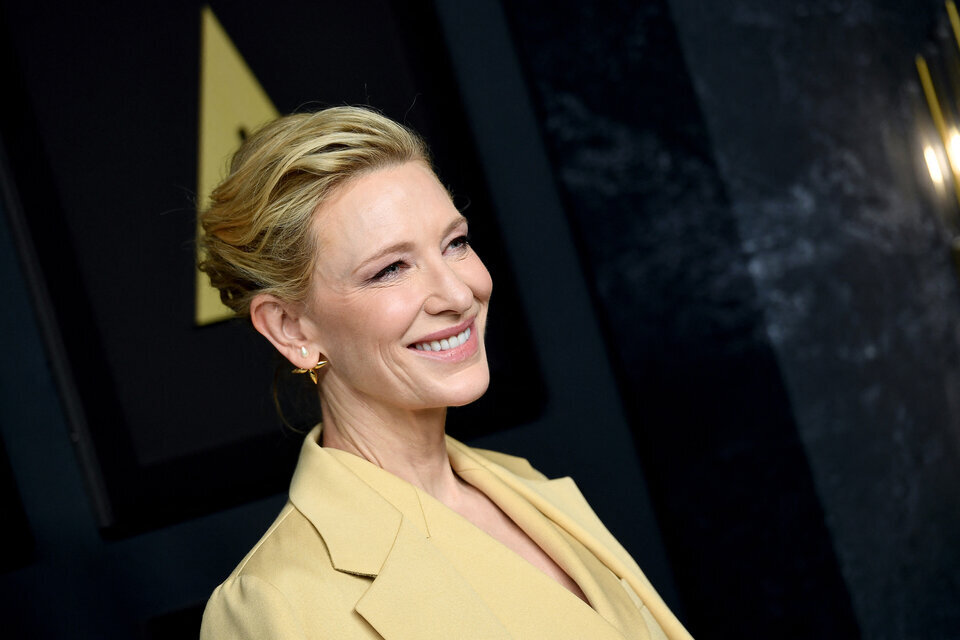 Cate Blanchett parecía un premio cantado por "Tár", pero Michelle Yeoh avanzó en sus posibilidades. (Fuente: AFP)