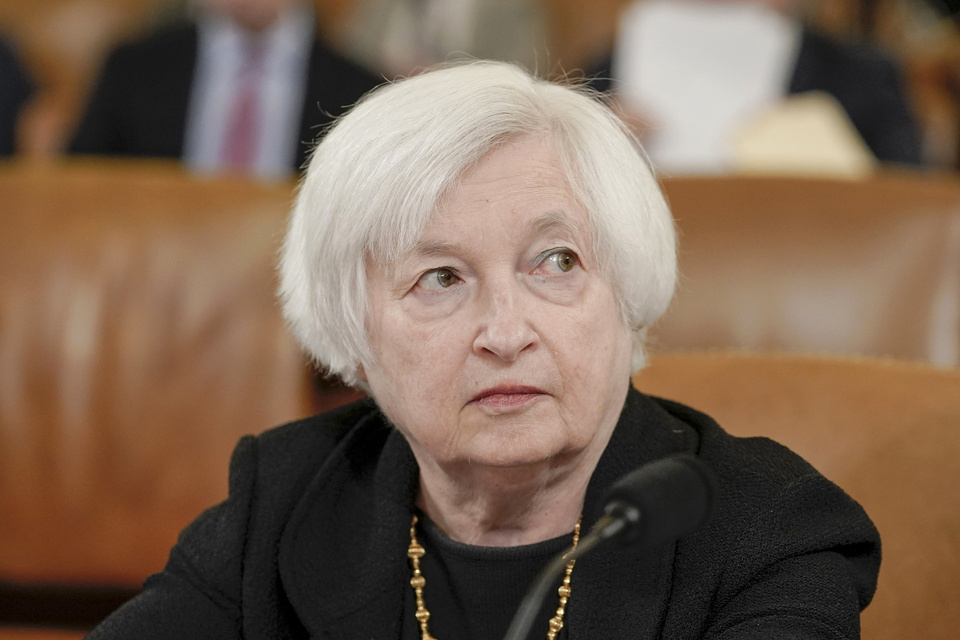 "No vamos a hacerlo nuevamente", aseguró Yellen cuando le preguntaron si habrá rescate.