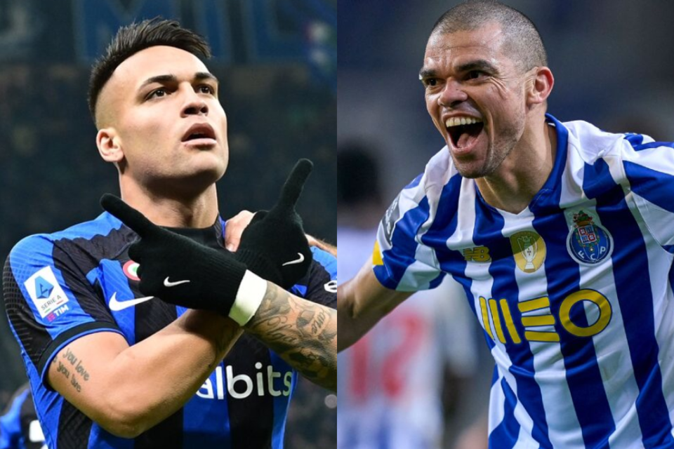 Lautaro Martínez y Pepe serán titulares en Inter y Porto.