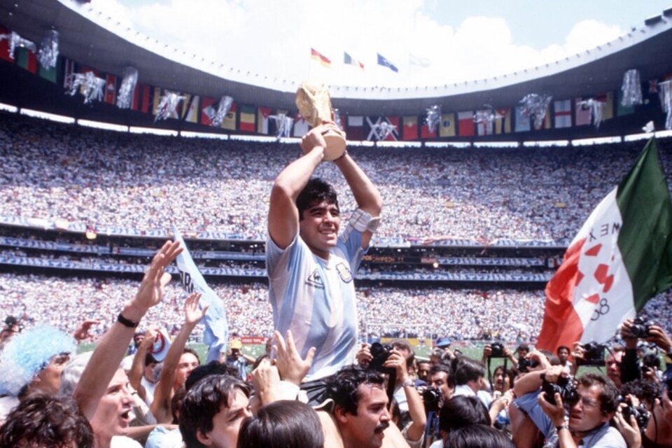 Argentina se consagró campeón de la Copa de la FIFA por segunda vez en 1986, durante el Mundial de México. (Foto: AFA)