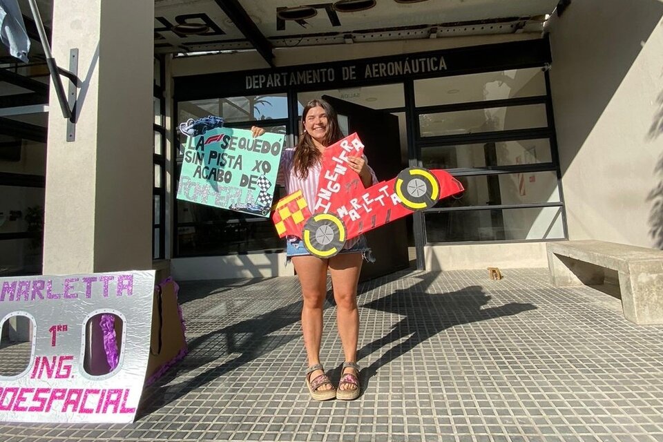 Una joven de La Plata se convirti en la primera ingeniera