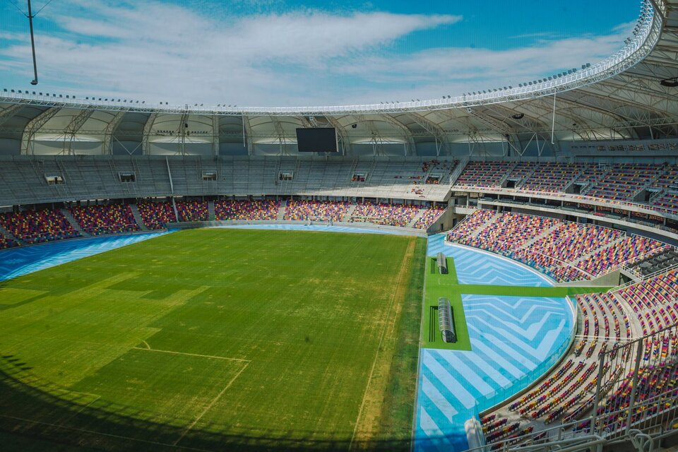 El partido entre Argentino y Curazao se jugará en el Estadio Único de Santiago del Estero.  (Fuente: Télam)