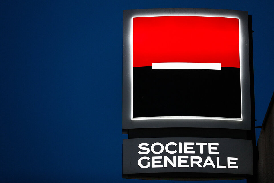 Societé Generale, una de las cinco grandes entidades afectadas (Fuente: AFP)