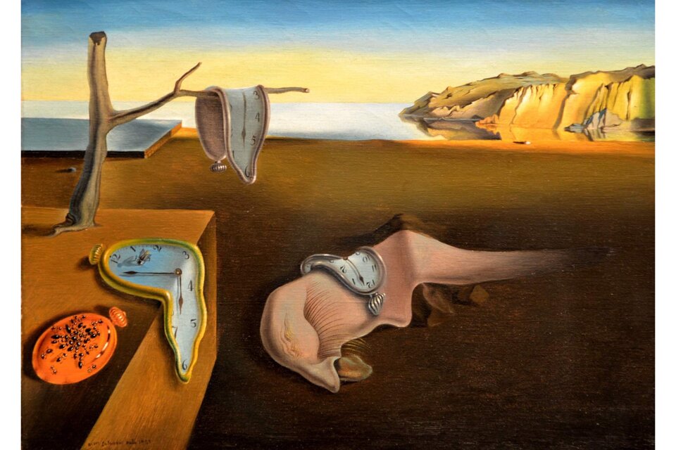 La persistencia de la memoria (Dalí).