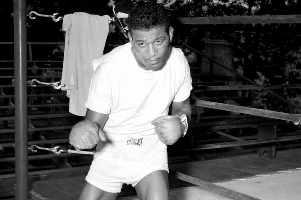 Sugar Ray Robinson murió el 12 de abril de 1989 (Fuente: AFP)