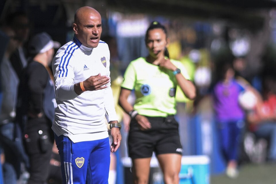 Jorge Martínez dirige a Boca desde principios de 2022 (Fuente: Télam)