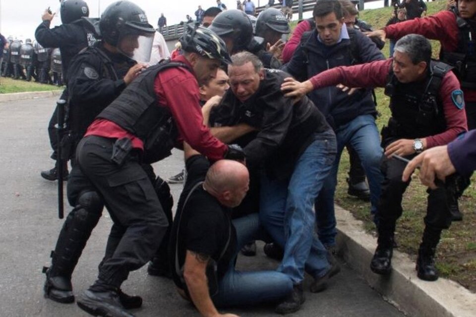 Sergio Berni sobre el accionar de la Policía de la Ciudad: “Complicó las cosas”. Imagen: Télam. (Fuente: NA)