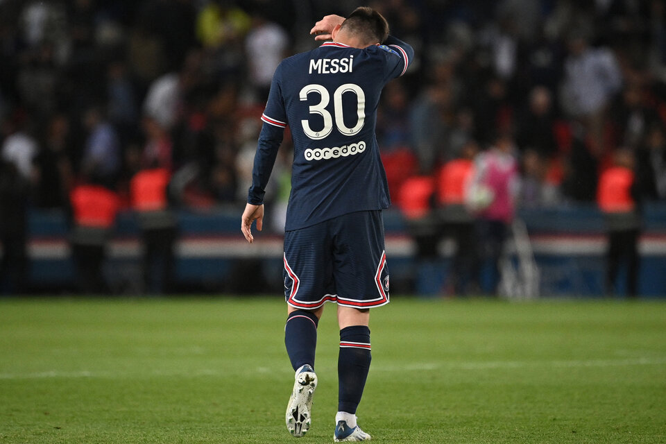 Lionel Messi no pasa su mejor momento en París (Fuente: AFP)
