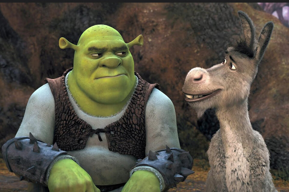 Shrek y Burro, una dupla que rompió taquillas.
