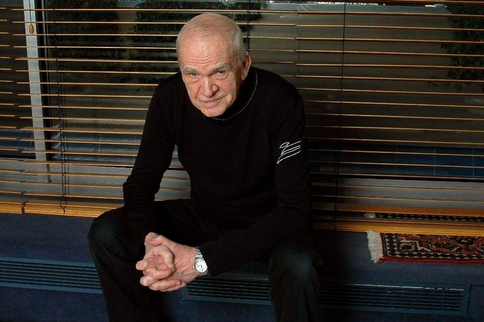 Kundera cumplió 94 años el pasado 1º de abril. (Fuente: EFE)