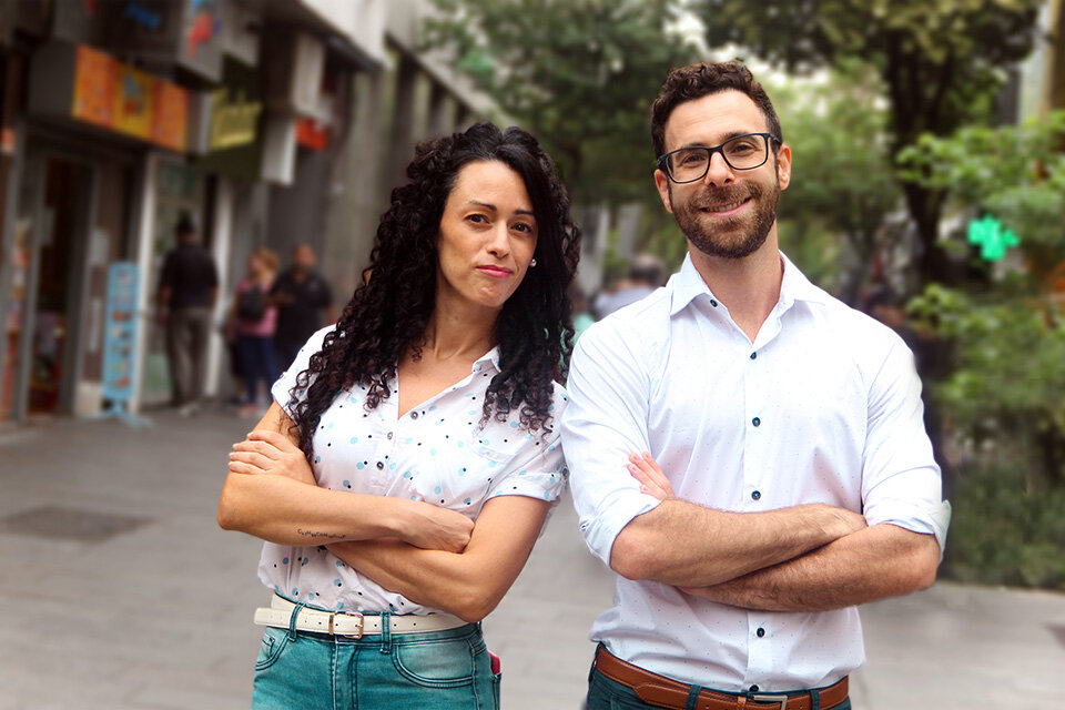 Rocío Hernández y Ariel Kraselnik, especialistas en la materia. (Fuente: Camila Casero)