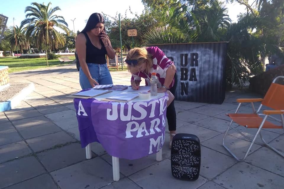 Mas de 700 personas firmaron el petitorio que pide justicia por Marisol.