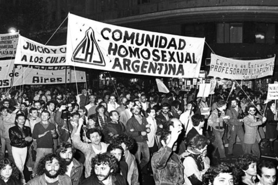 A 39 años de la fundación de la Comunidad Homosexual Argentina: "Lo mejor que hemos logrado como colectivo es ser visibles" (Fuente: Tw CHA)
