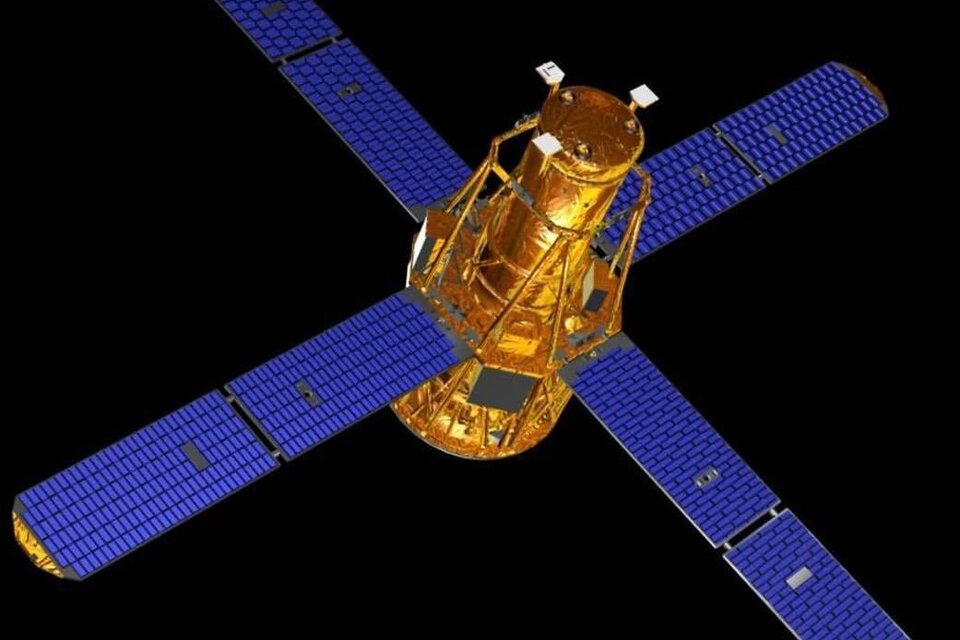 RHESSI fue enviado a la órbita en el 2002 para estudiar el Sol. Imagen: NASA. 