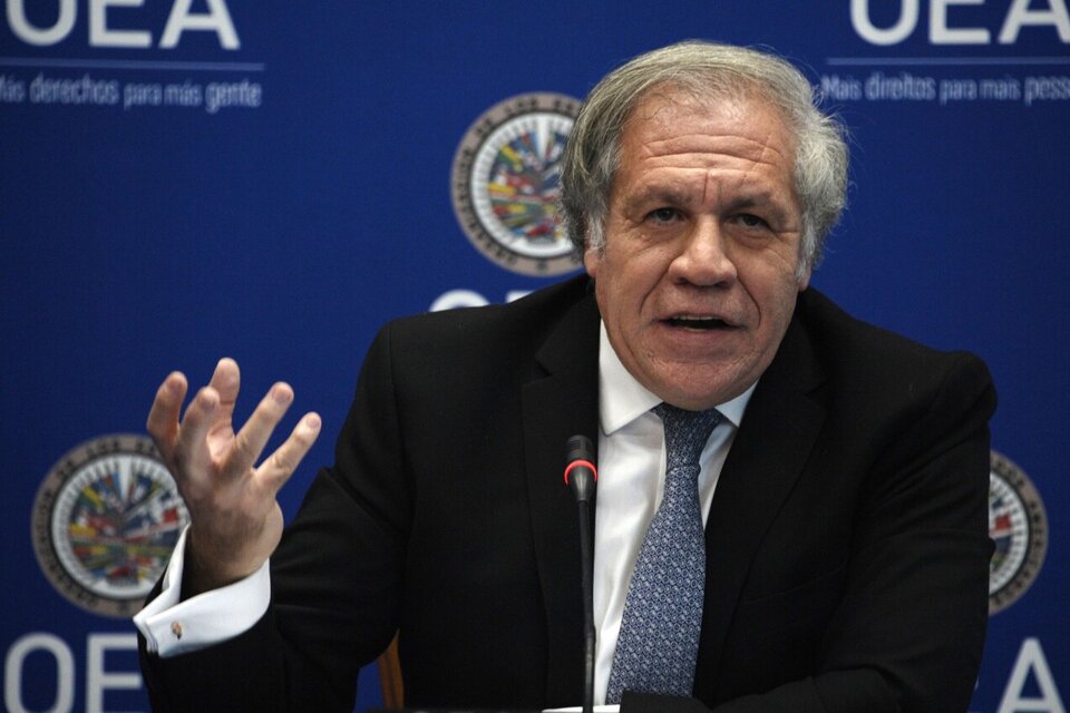 Luis Almagro, secretario general de la OEA. (Fuente: AFP)