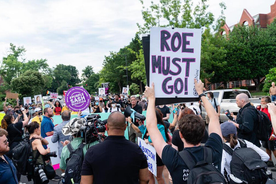 Hay marchas en defensa del aborto en todo Estados Unidos. (Fuente: EFE)