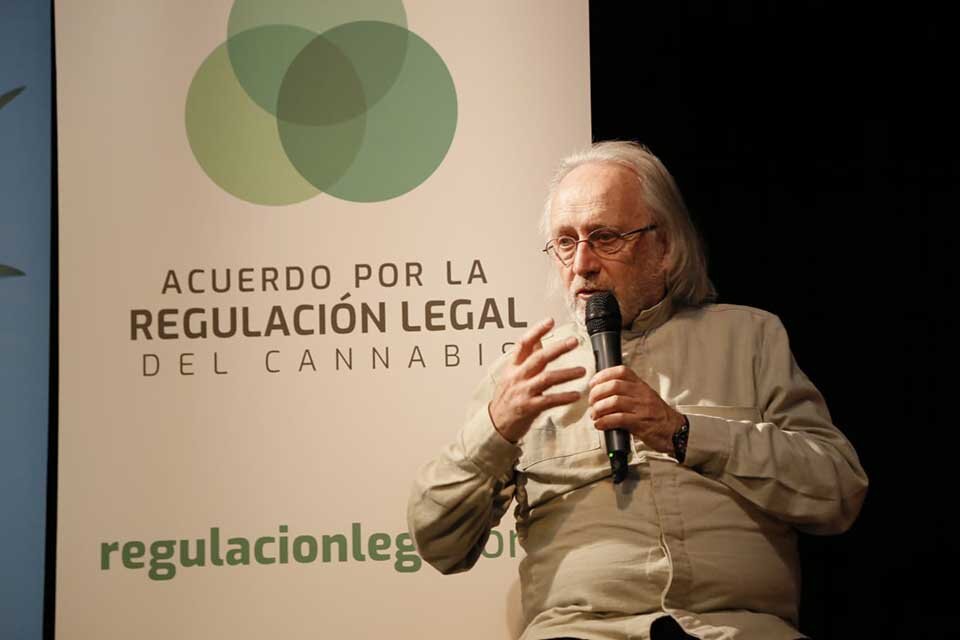 Sociólogo Calzada Mazzei, ex secretario de la Junta Nacional de Drogas del Uruguay.