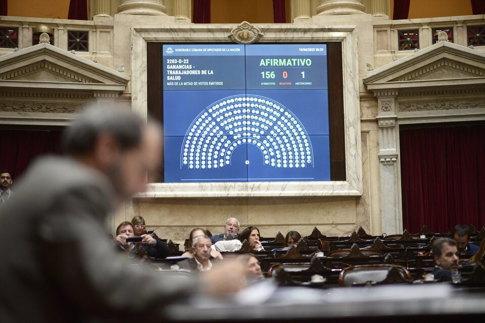 Originalmente, la Cámara baja había dispuesto que sólo estuvieran alcanzadas las sumas abonadas cuando superaren el número de cuatro guardias de 24 horas mensuales.  (Foto: Diputados/Prensa)