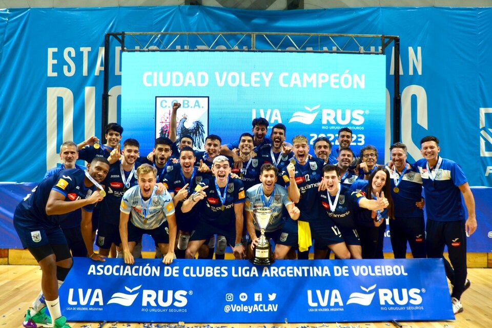 Liga Argentina de Voleibol: Ciudad de Buenos Aires se consagró por primera vez (Fuente: Prensa Ciudad Vóley)