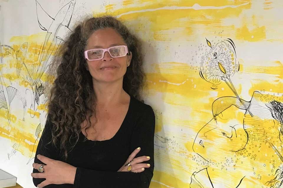 Laura Capdevila es la directora de la Casa del Artista Plástico.