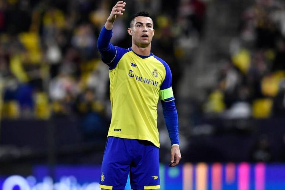 Cristiano Ronaldo, jugador del Al Nassr.  (Fuente: EFE)