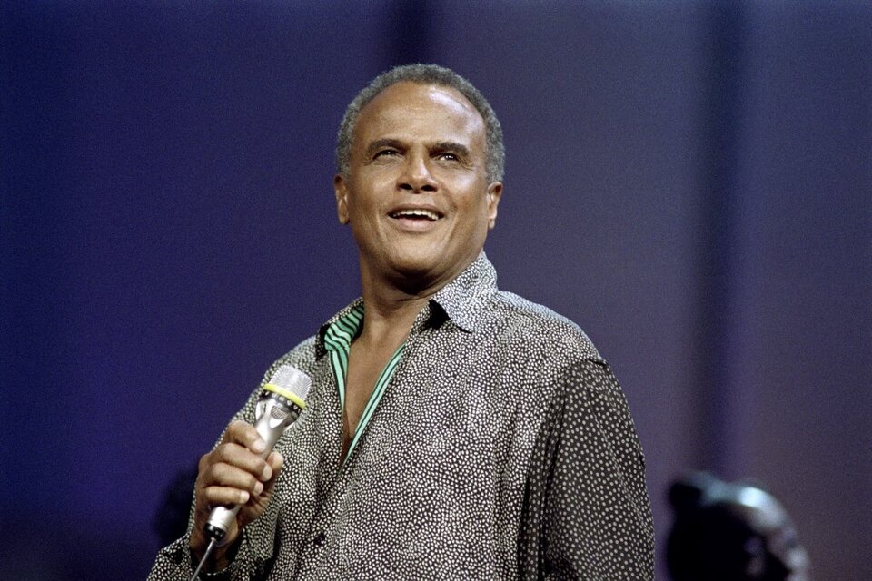 Murió Harry Belafonte, cantante, actor y activista por los derechos de la comunidad negra (Fuente: AFP)