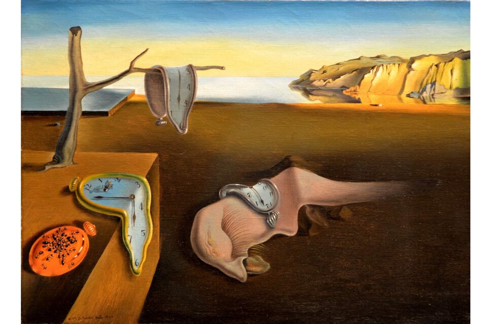 La persistencia de la memoria (Salvador Dalí).