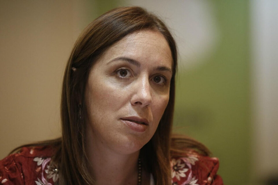 La exgobernadora María Eugenia Vidal.