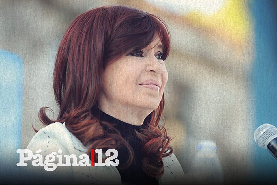 Cristina Fernández de Kirchner en el Teatro Argentino de La Plata