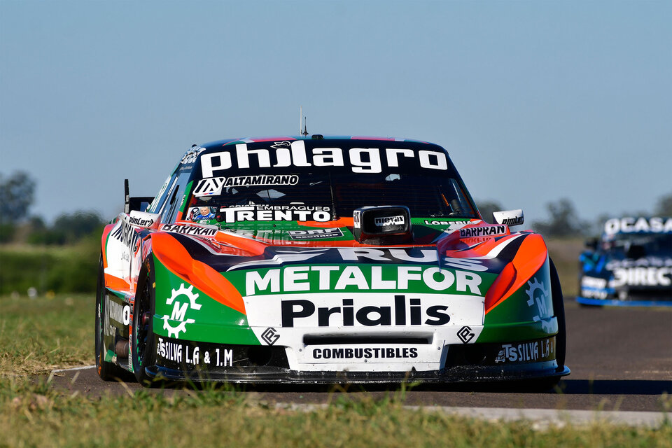 Jonatan Castellano (Dodge), el más rápido en Concepción del Uruguay. (Fuente: Prensa ACTC)